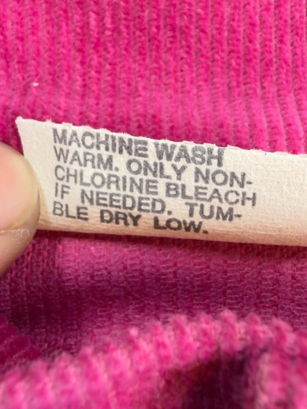 Levi's Corduroy Pants Girls 12 Pink Cotton Blend Regular Vintage 90s Made in USA